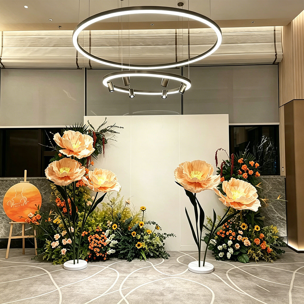 Bomng Quiet Presence Champagne Glow Premium Flower
