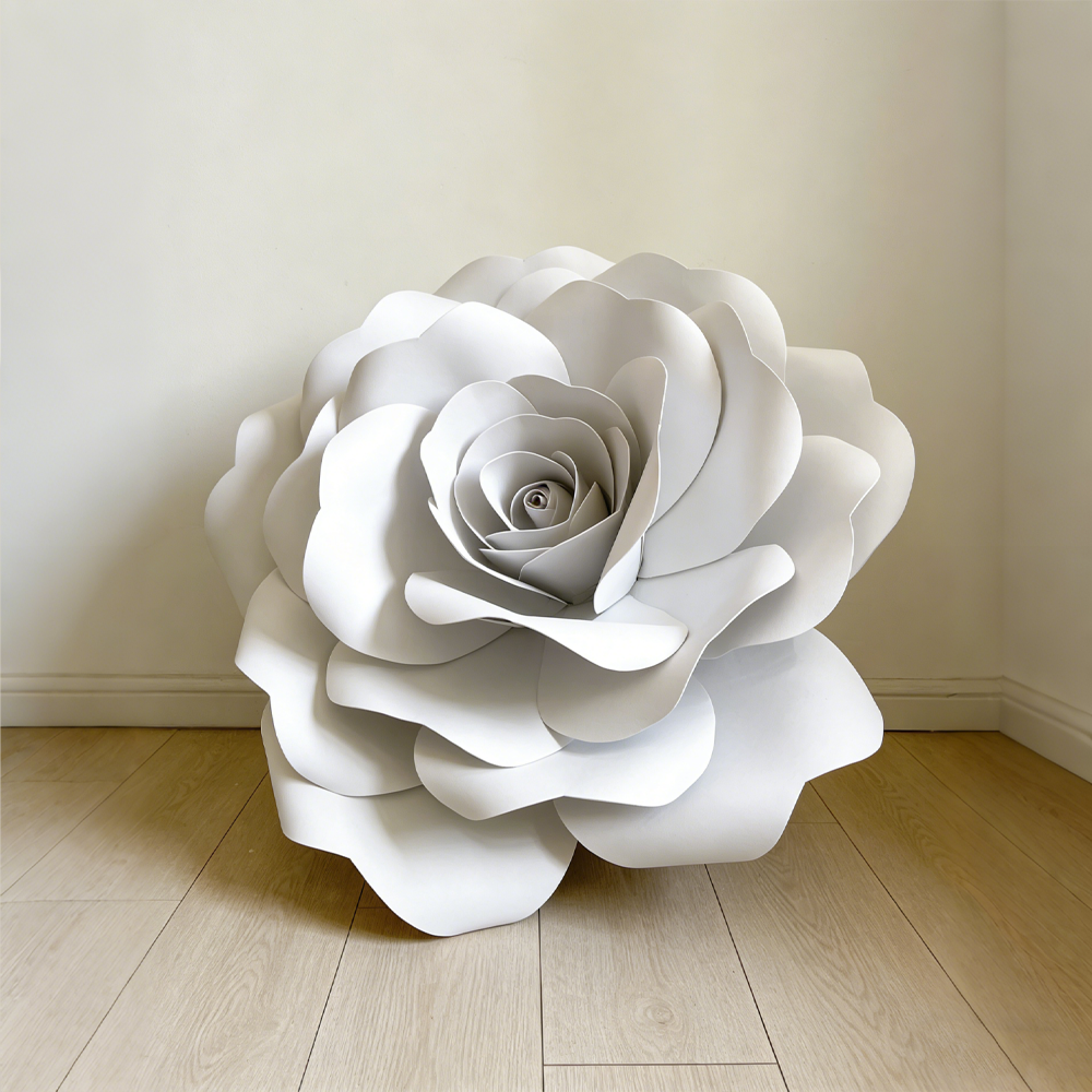 Bomng Timeless Gray Rose Premium Flower