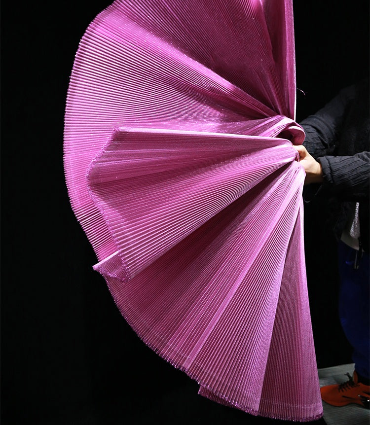 Bomng Brilliant Pearlescent Fabric Wedding Stage Decoration
