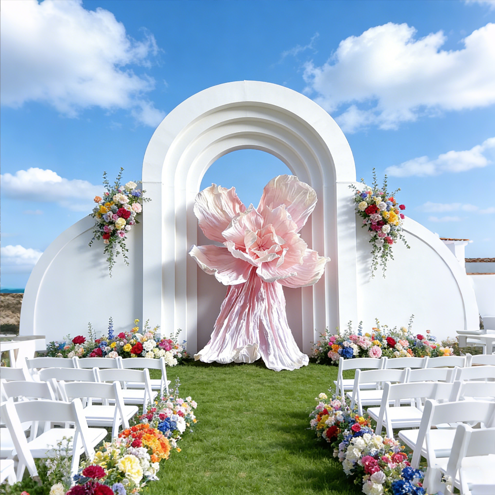 Bomng Couture Crinkle Art Installation