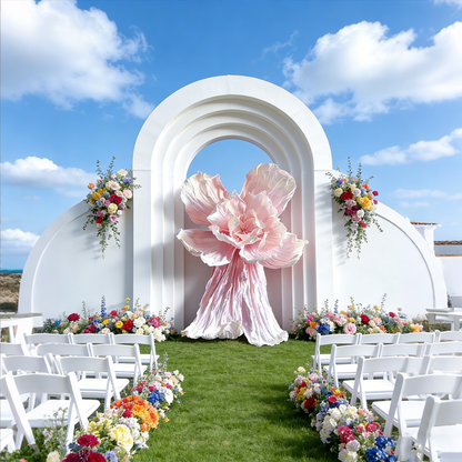 Bomng Couture Crinkle Art Installation