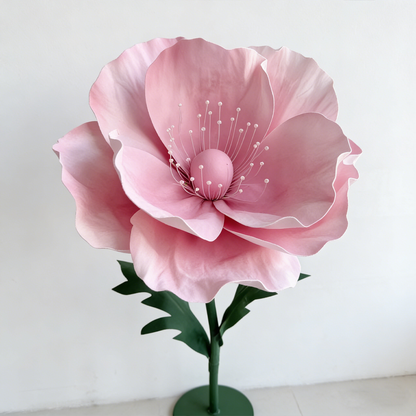 Bomng Luminous Poppy Pink Premium Flower