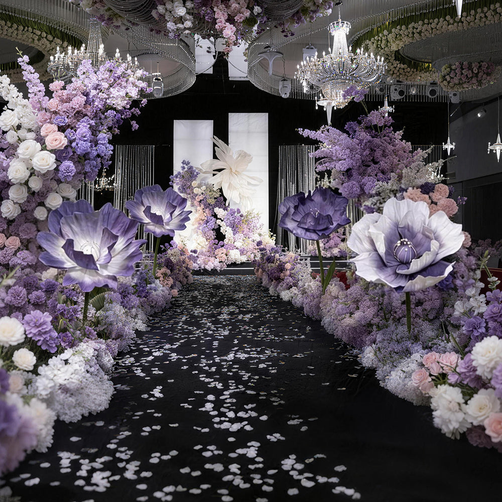 Bomng Enduring Purple Gradient Premium Flower