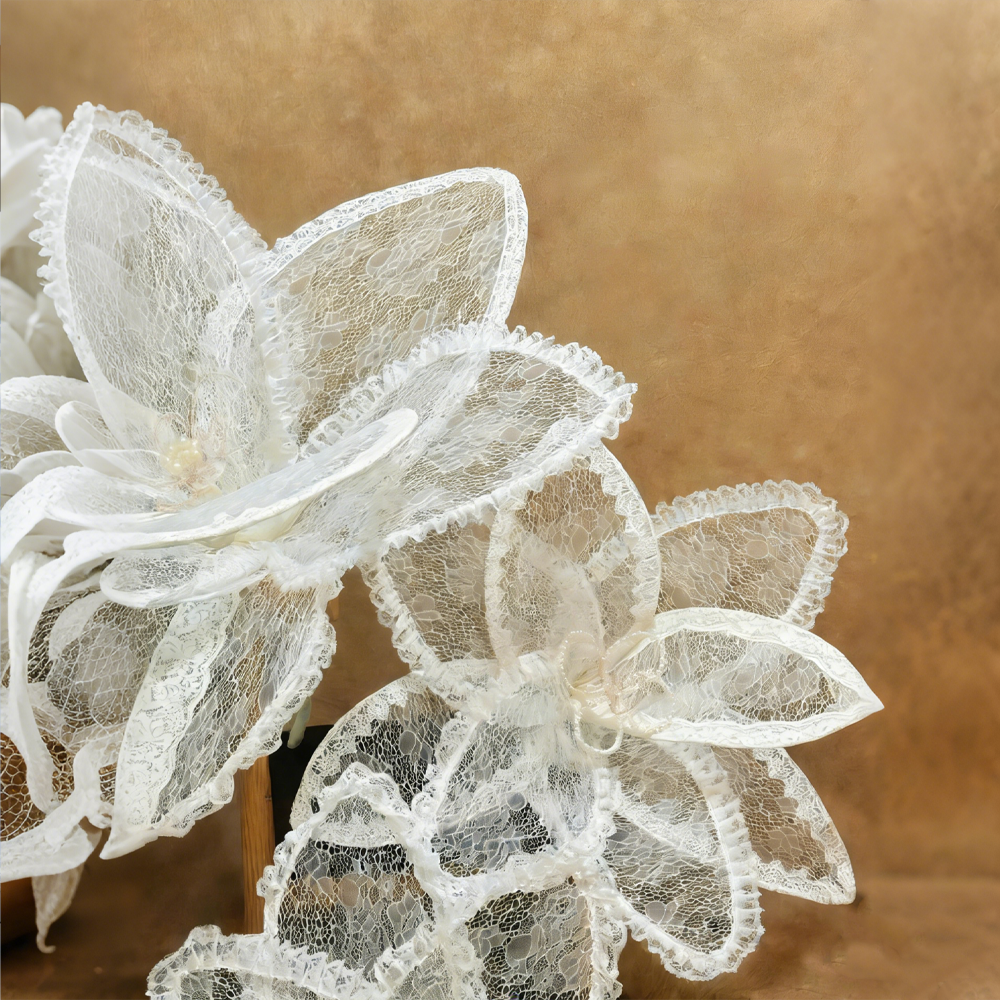 Bomng Artisan Lace Orchid Art Installation