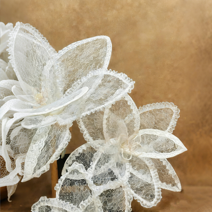 Bomng Artisan Lace Orchid Art Installation