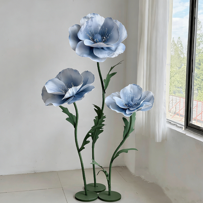 Bomng Luminous Sheer Poppy Premium Flower