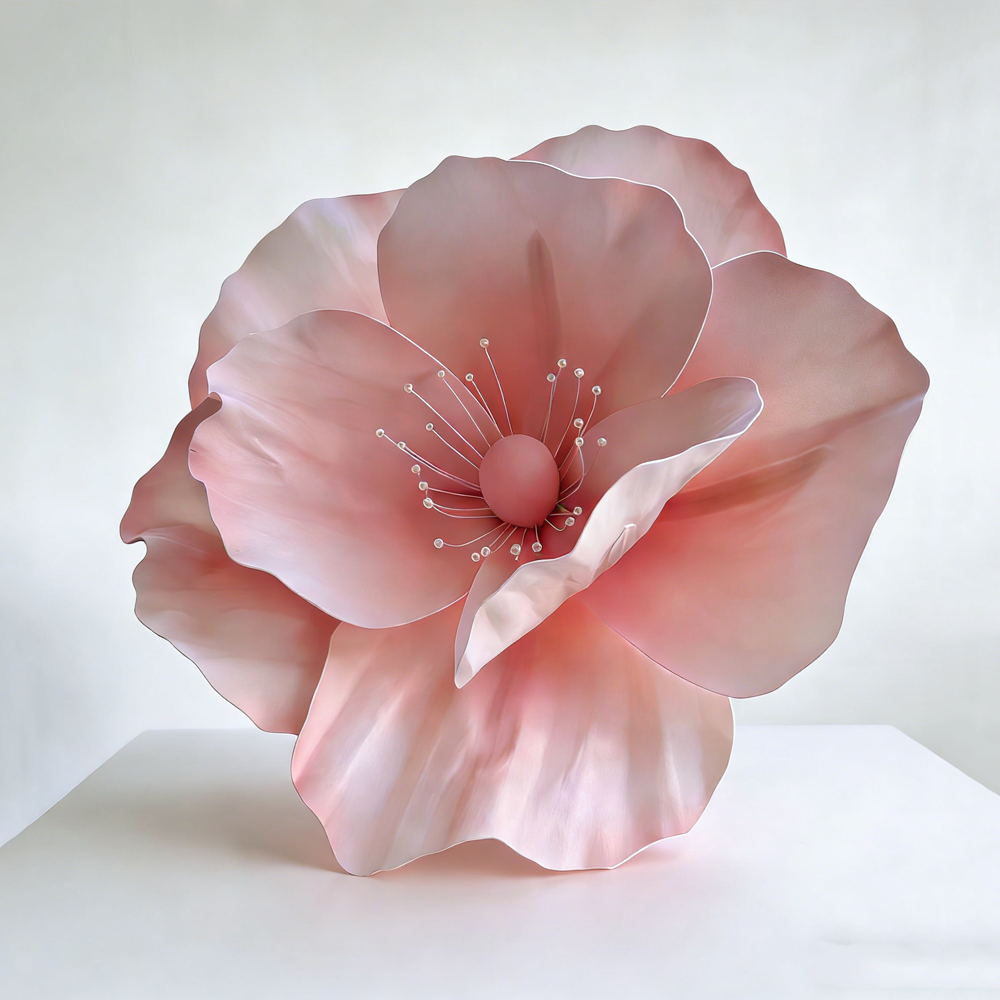Bomng Luminous Sheer Poppy Premium Flower