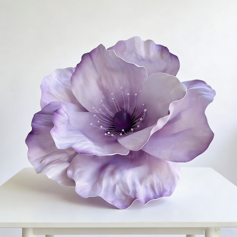 Bomng Luminous Sheer Poppy Premium Flower