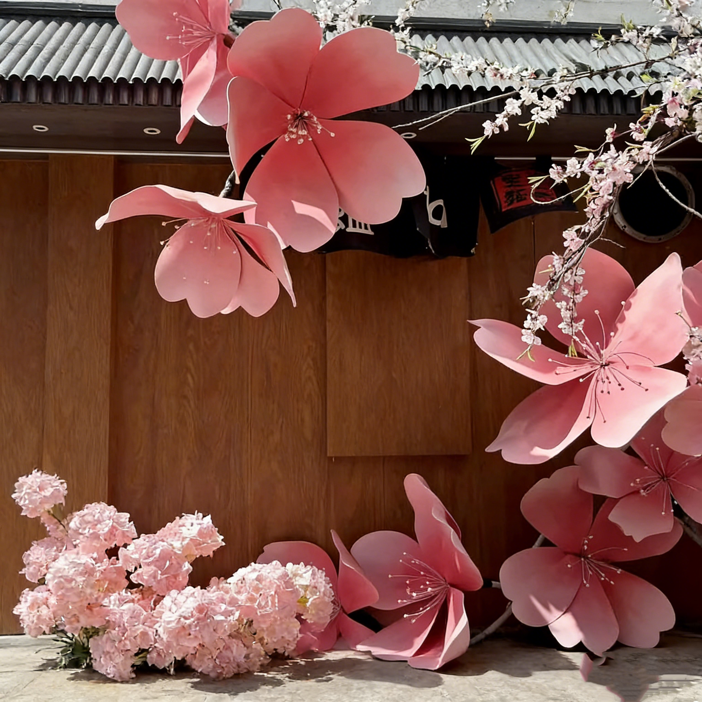 Bomng Radiant Sakura Premium Flower