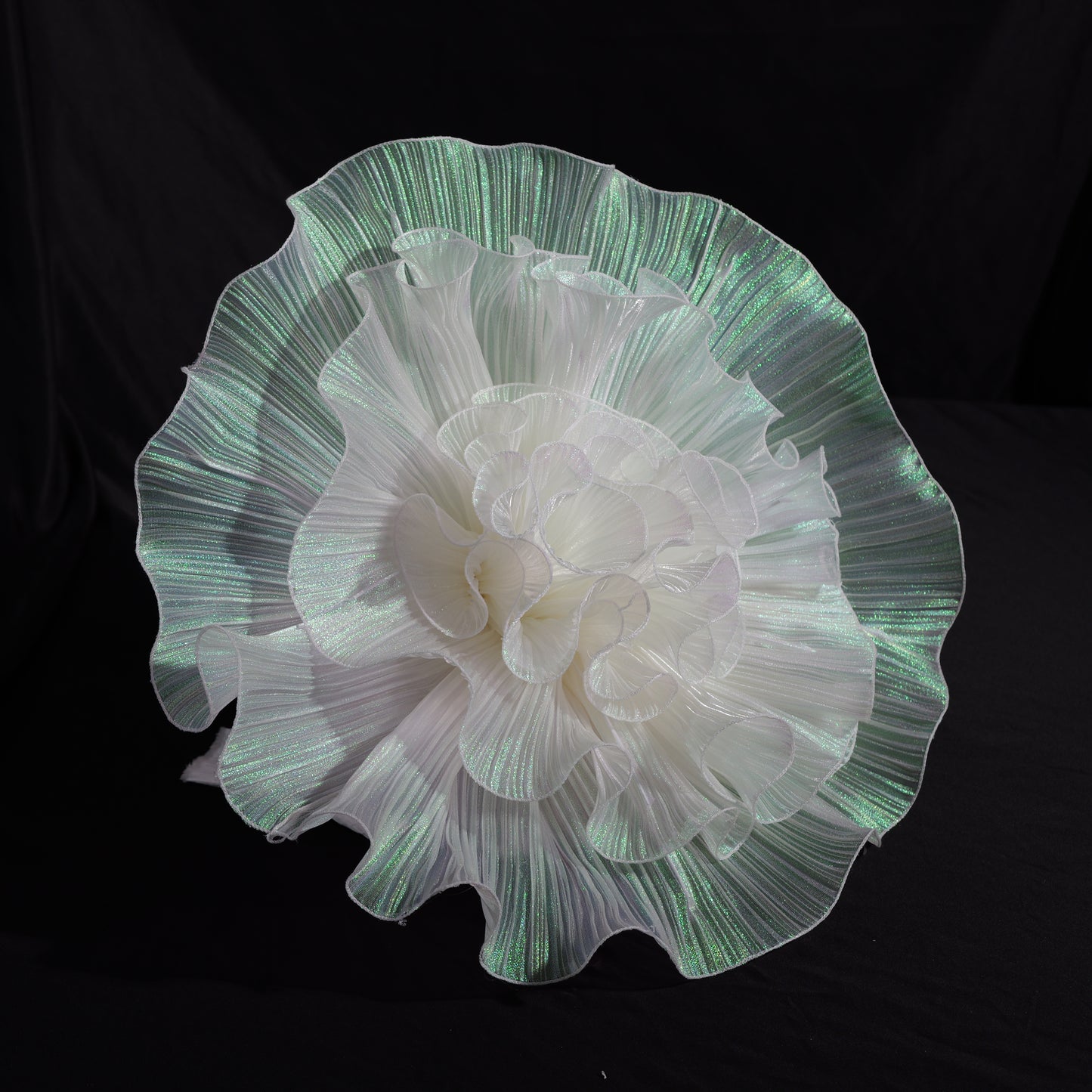 Bomng Mint Iridescent Sheer Premium Flower