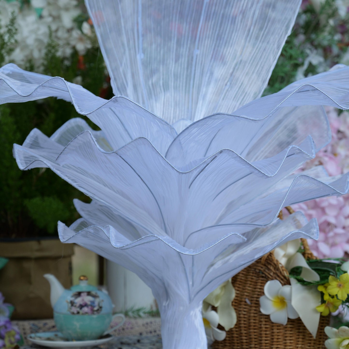 Bomng Airy White Veil Eternal Table Flower
