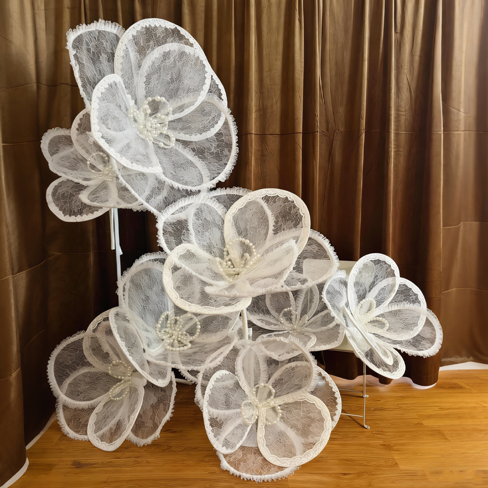 Bomng Artisan Lace Orchid Art Installation