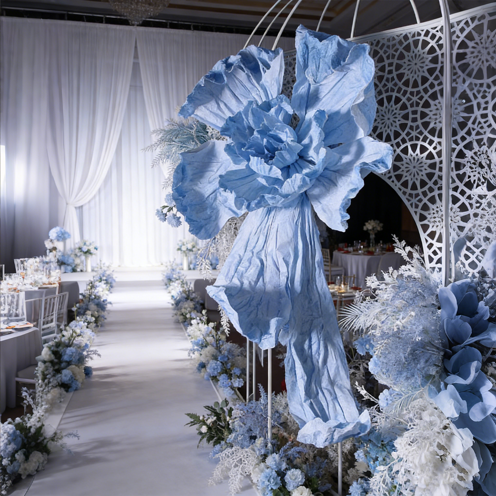 Bomng Couture Crinkle Art Installation