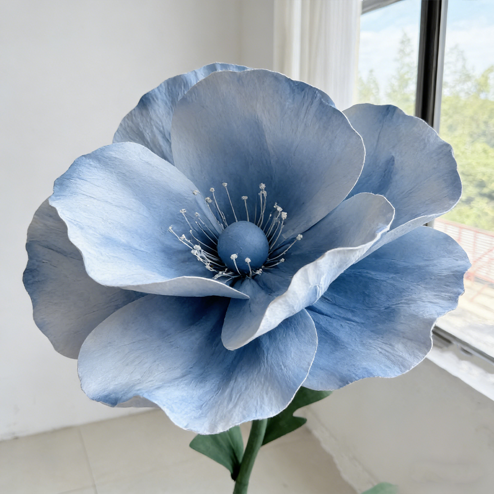 Bomng Luminous Sheer Poppy Premium Flower