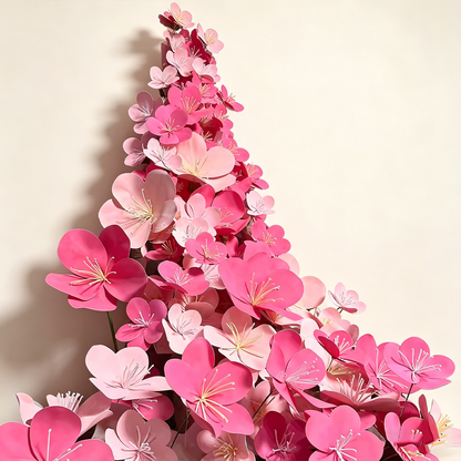 Bomng Valentine Light Pink Plum Blossom Premium Flower