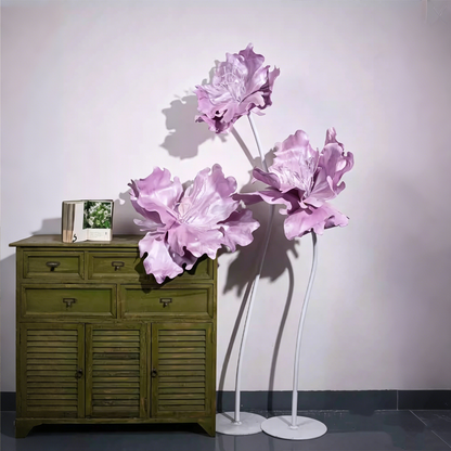 Bomng Dream Purple Iris Meadow Art Installation