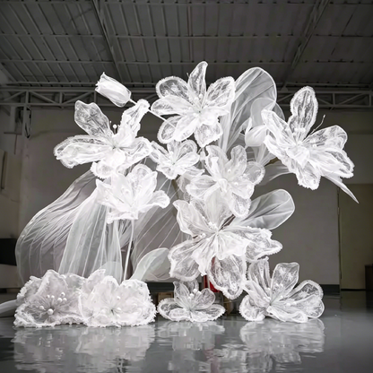 Bomng Lace Sanctuary Art Installation
