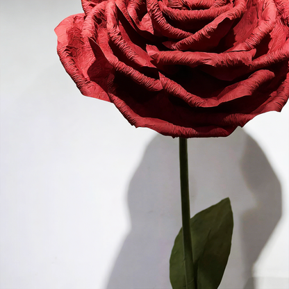 Bomng Blazing Crimson Rose Premium Flower