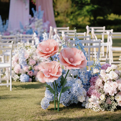 Bomng Luminous Sheer Poppy Premium Flower