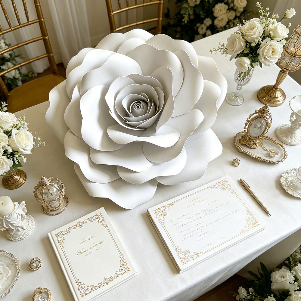 Bomng Timeless Gray Rose Premium Flower