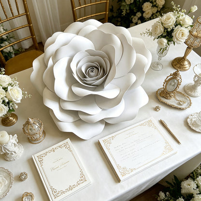 Bomng Timeless Gray Rose Premium Flower