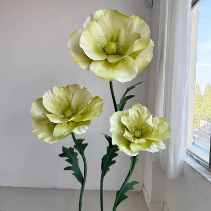 Bomng Luminous Sheer Poppy Premium Flower
