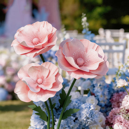 Bomng Luminous Sheer Poppy Premium Flower