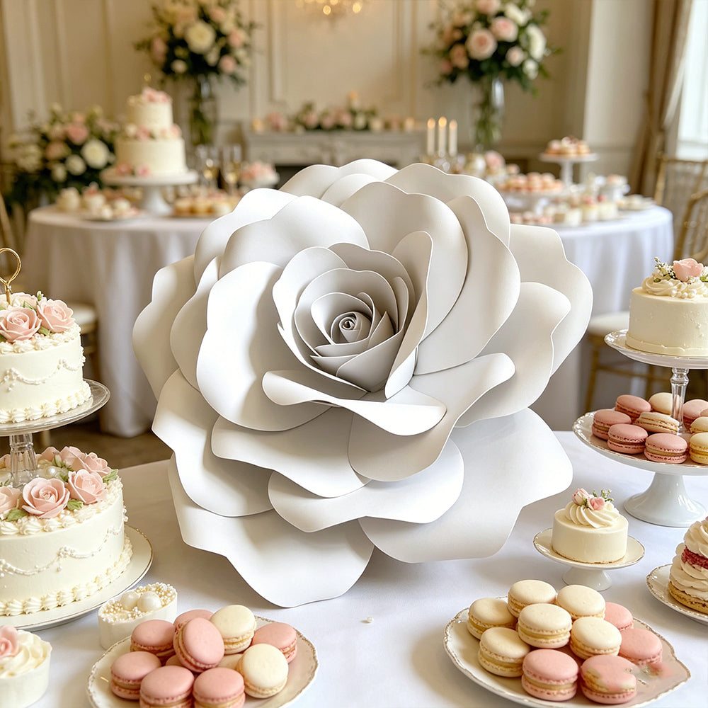 Bomng Timeless Gray Rose Premium Flower