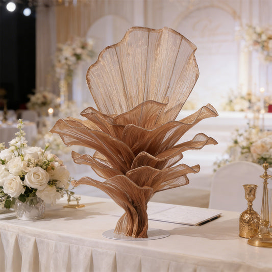 Bomng Airy Brown Veil Eternal Table Flower