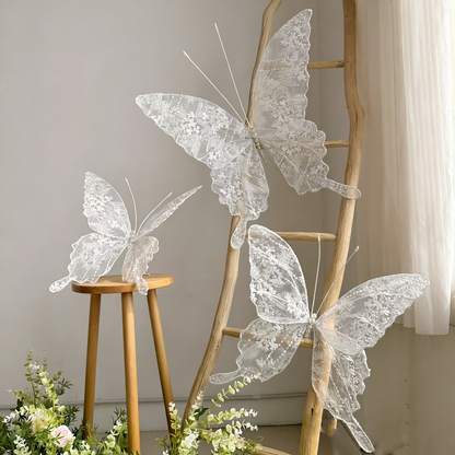 Bomng Velvet Wing Lace Art Accent