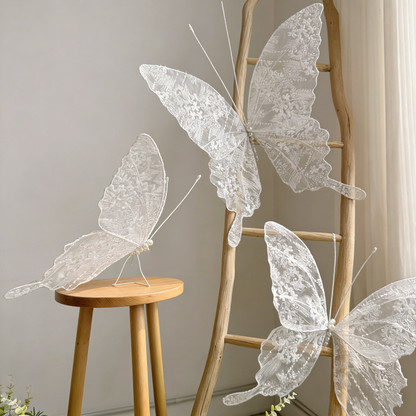Bomng Velvet Wing Lace Art Accent