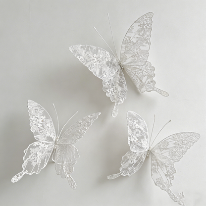 Bomng Velvet Wing Lace Art Accent