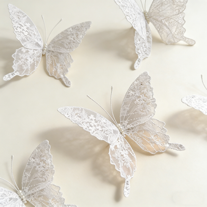 Bomng Velvet Wing Lace Art Accent
