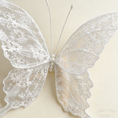Bomng Velvet Wing Lace Art Accent