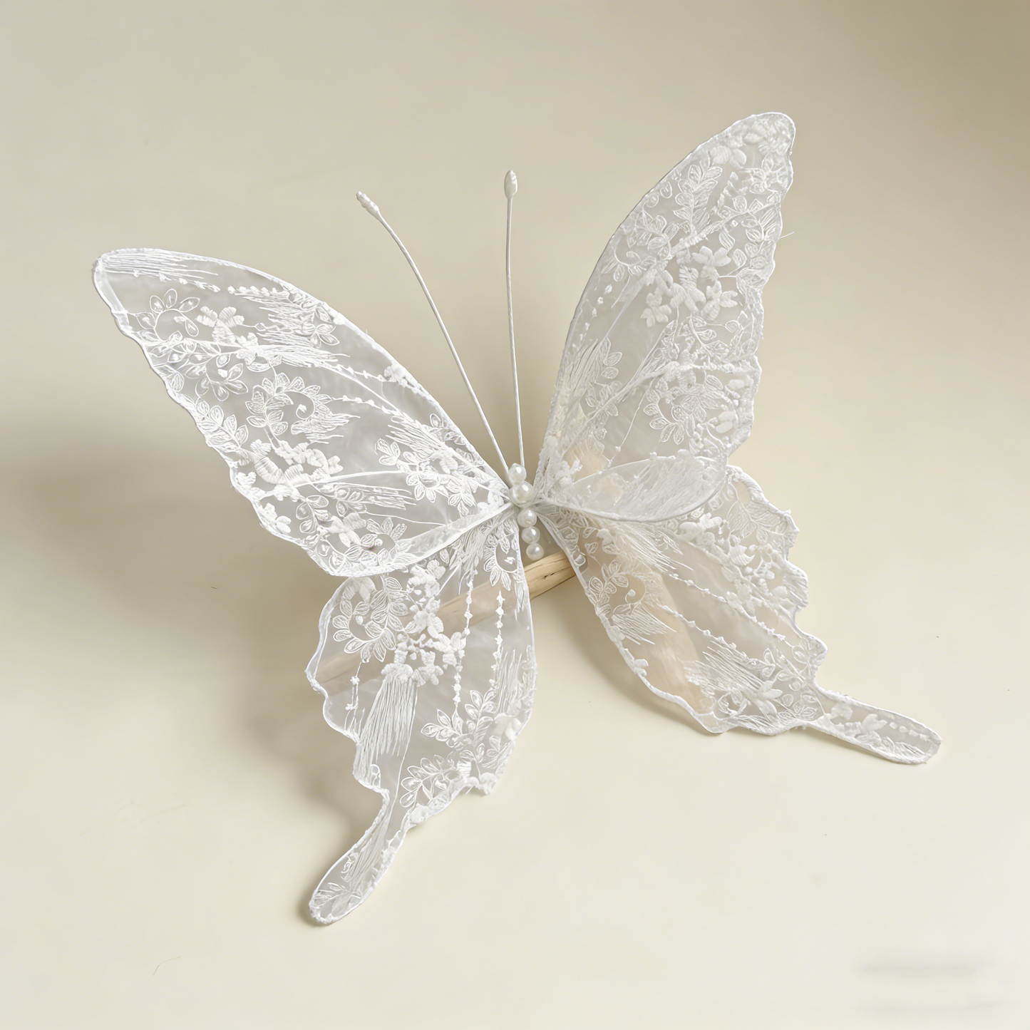 Bomng Velvet Wing Lace Art Accent