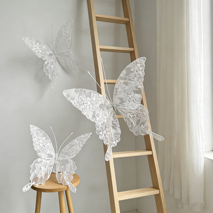 Bomng Velvet Wing Lace Art Accent