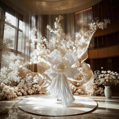 Bomng Couture Crinkle Art Installation