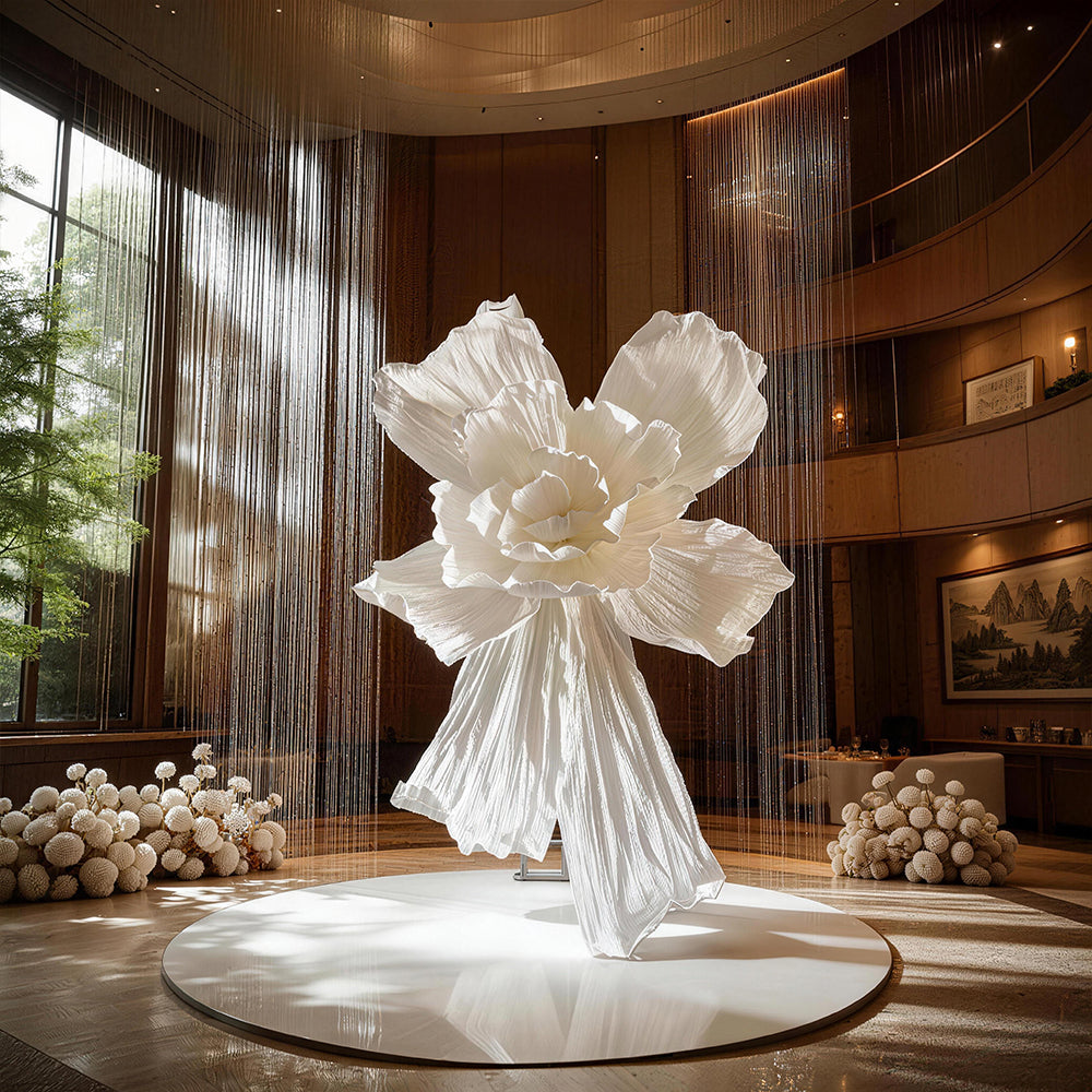 Bomng Couture Crinkle Art Installation