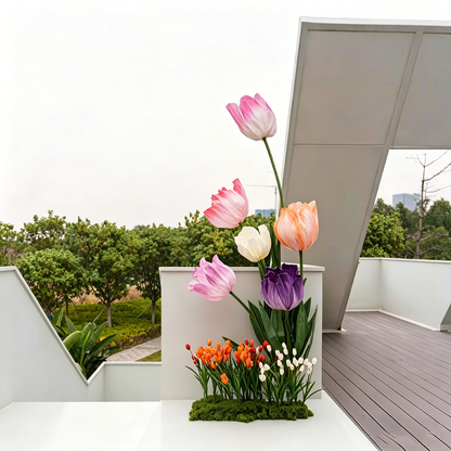 Bomng Tulip Ensemble Premium Decor - Set A
