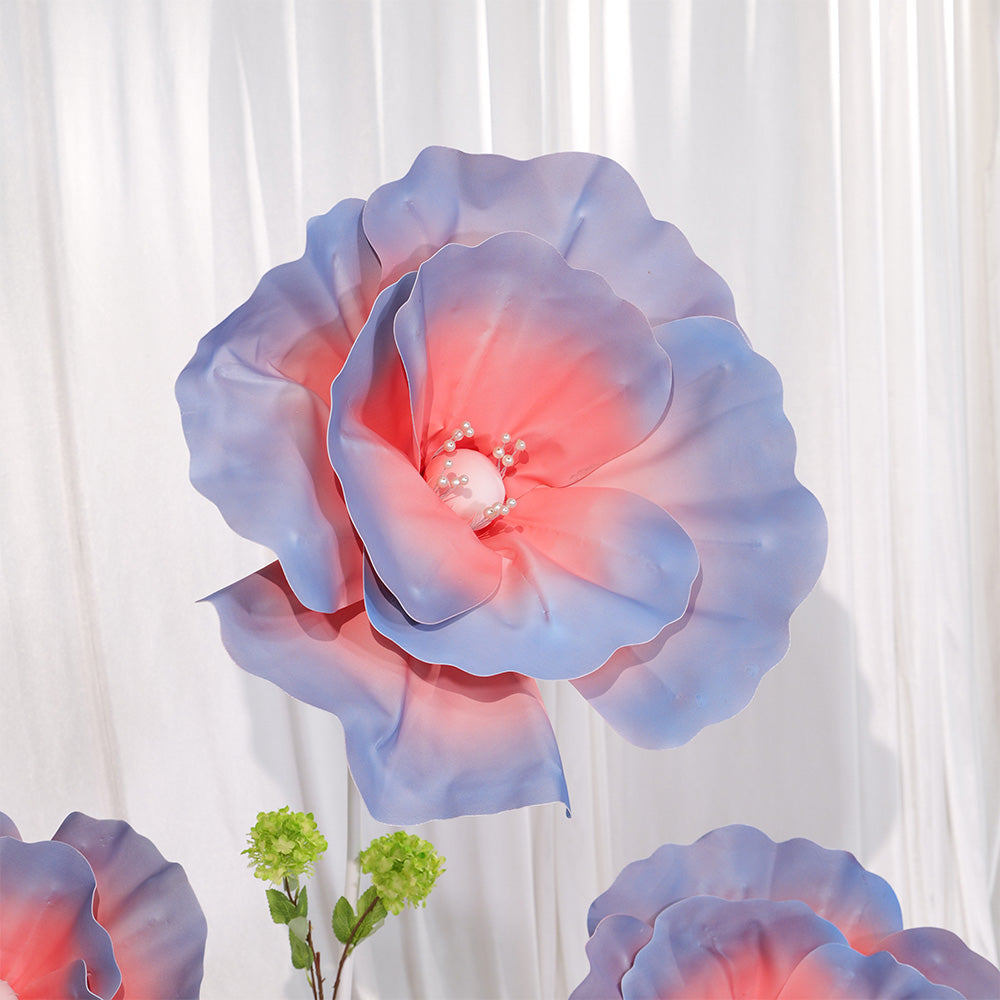 Bomng Dreamy Pink-Blue Gradient Pearl Premium Flower