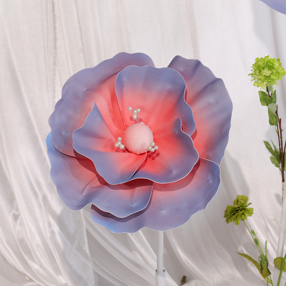 Bomng Dreamy Pink-Blue Gradient Pearl Premium Flower