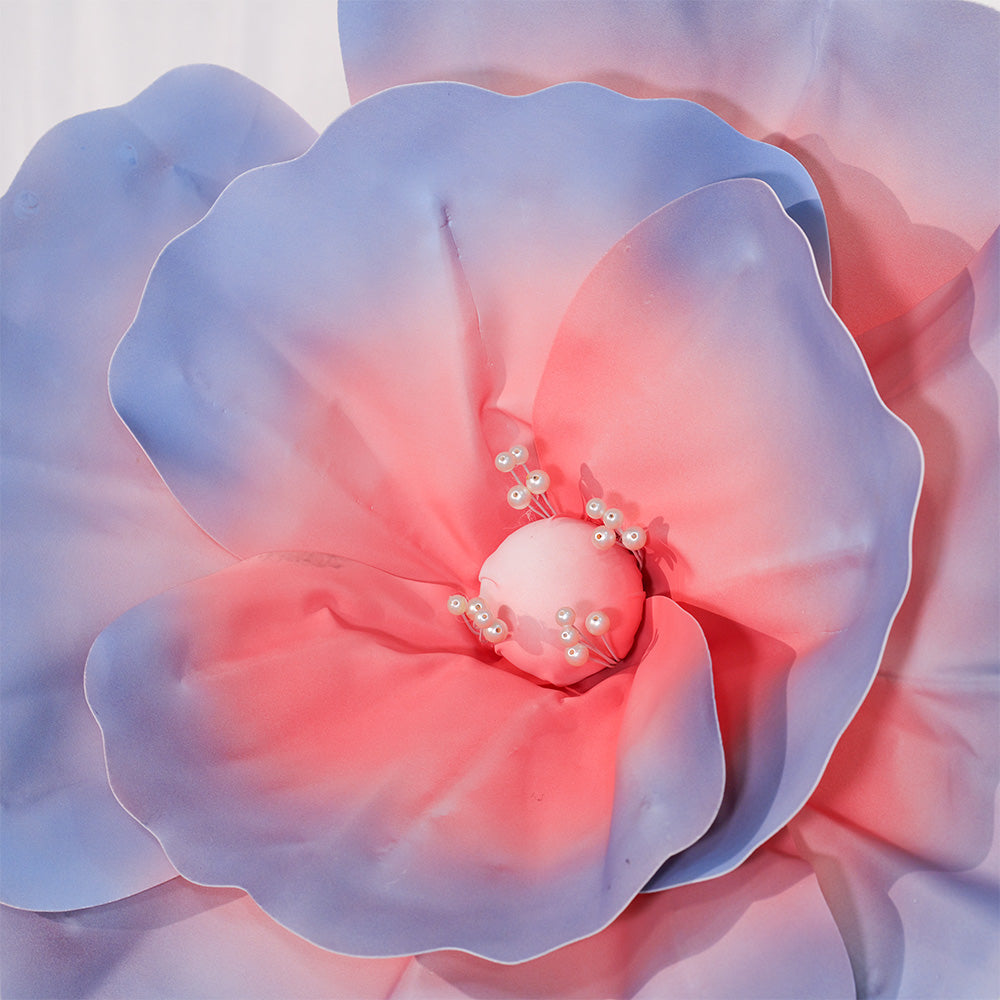 Bomng Dreamy Pink-Blue Gradient Pearl Premium Flower