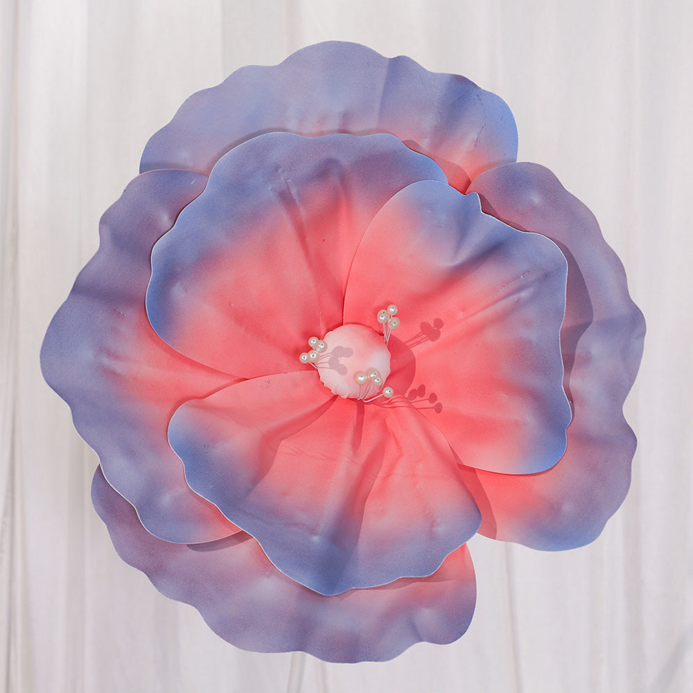 Bomng Dreamy Pink-Blue Gradient Pearl Premium Flower