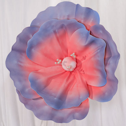 Bomng Dreamy Pink-Blue Gradient Pearl Premium Flower
