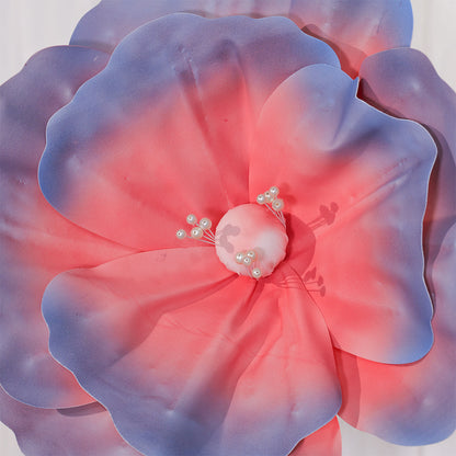 Bomng Dreamy Pink-Blue Gradient Pearl Premium Flower