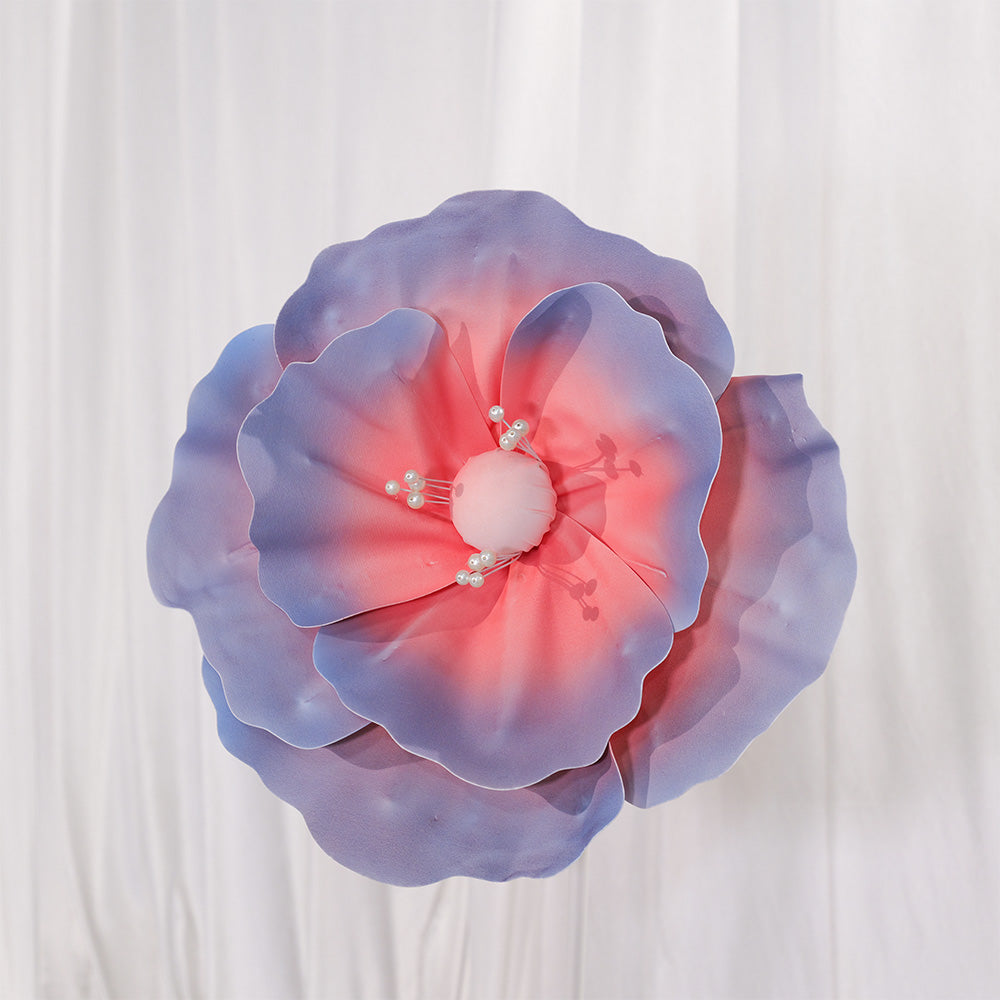 Bomng Dreamy Pink-Blue Gradient Pearl Premium Flower