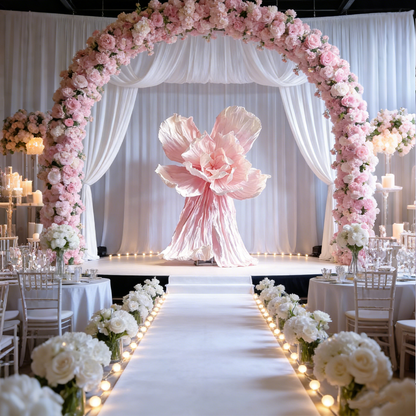 Bomng Couture Crinkle Art Installation